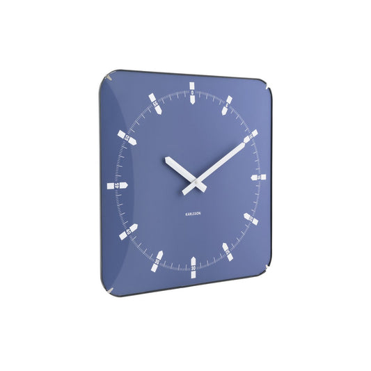 Wanduhr Sucinto Dome Square