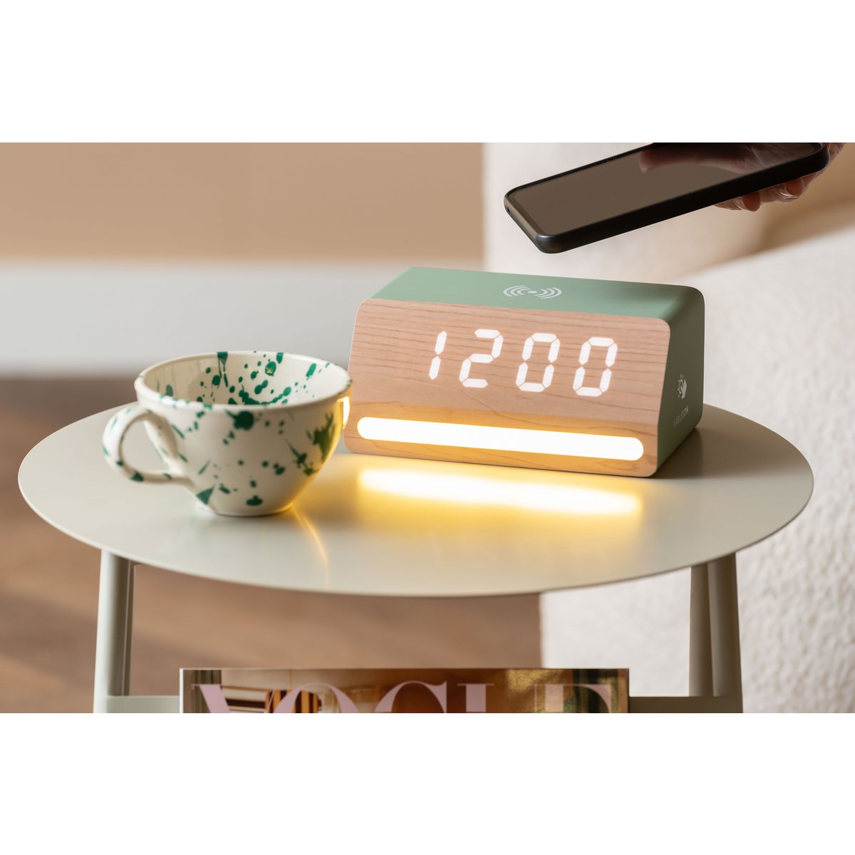 Wecker Retro mit LED-Beleuchtung