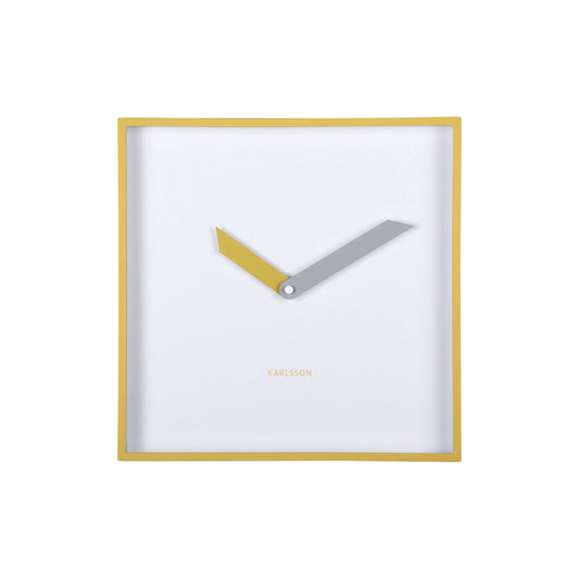 Wanduhr Cooles Retro-Quadrat