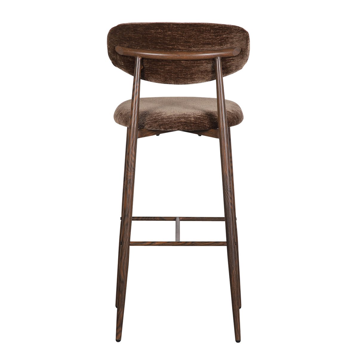 Japandi Bar Stuhl Umber (Set von 2)