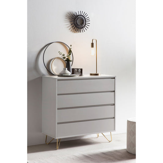 Chest of drawers wide with 4 drawers