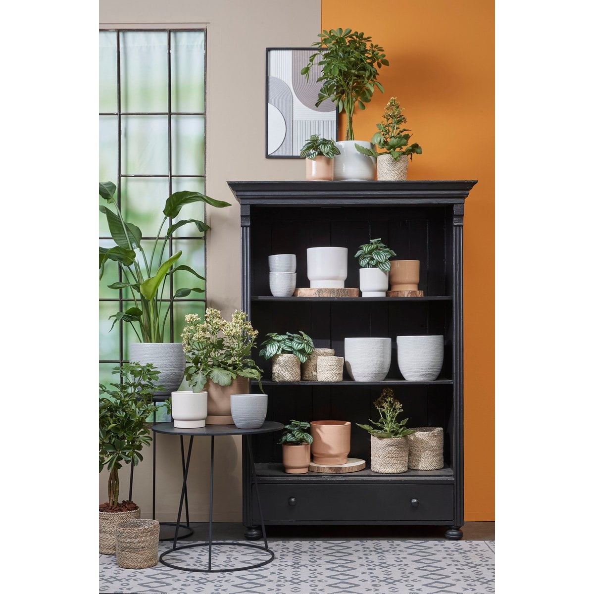 Plantenmand Atlantic Creme