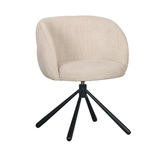 Pebble Drehstuhl Beige