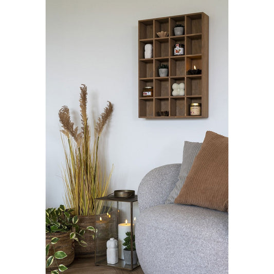 Moss Wandregal – Naturbraun, Kiefernholz, 44 x 10 x 63 cm