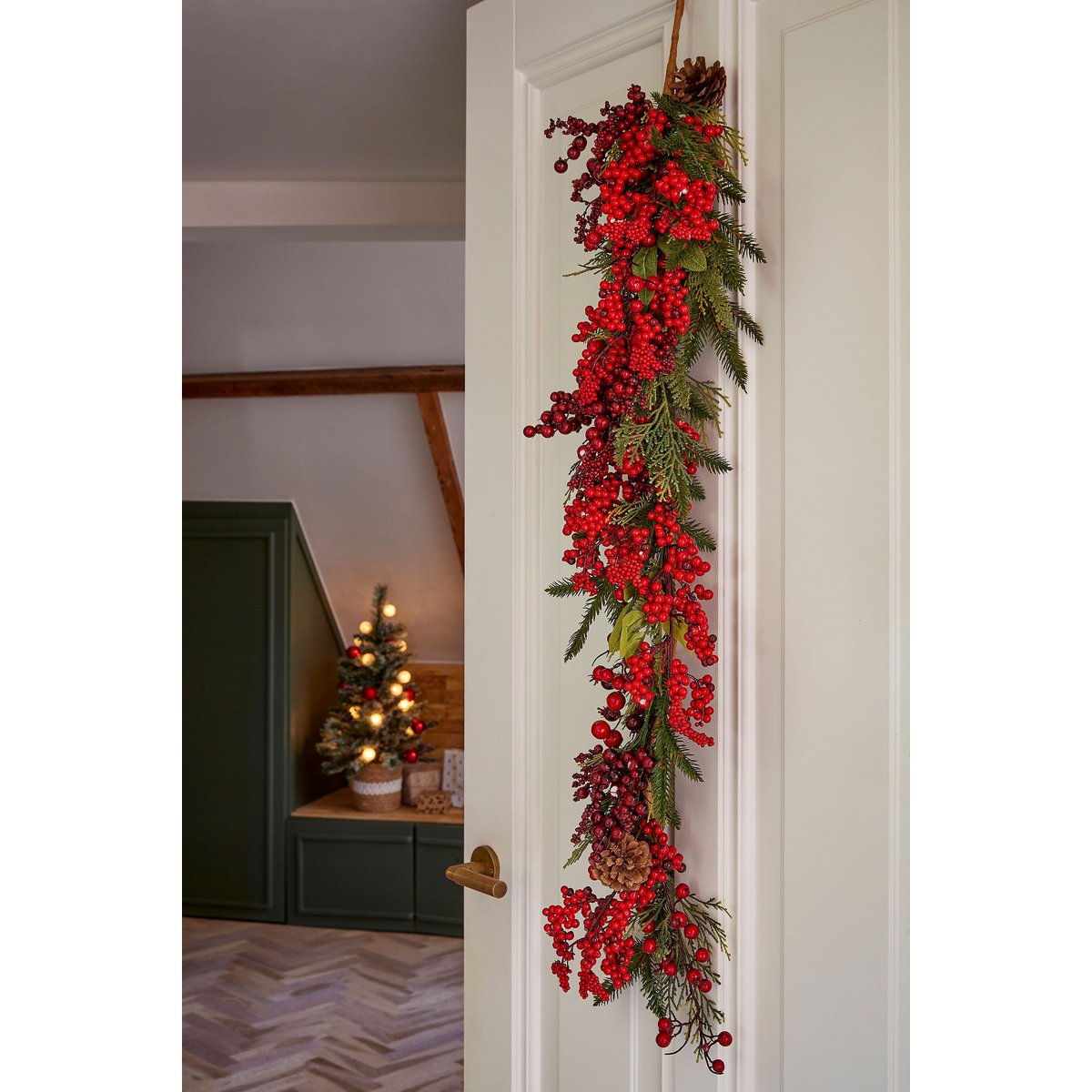 Weihnachtsgirlande Randell Red