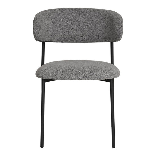 Mira Esszimmerstuhl – Hellgrau, 59 x 55 x 79,5 cm – 2er-Set