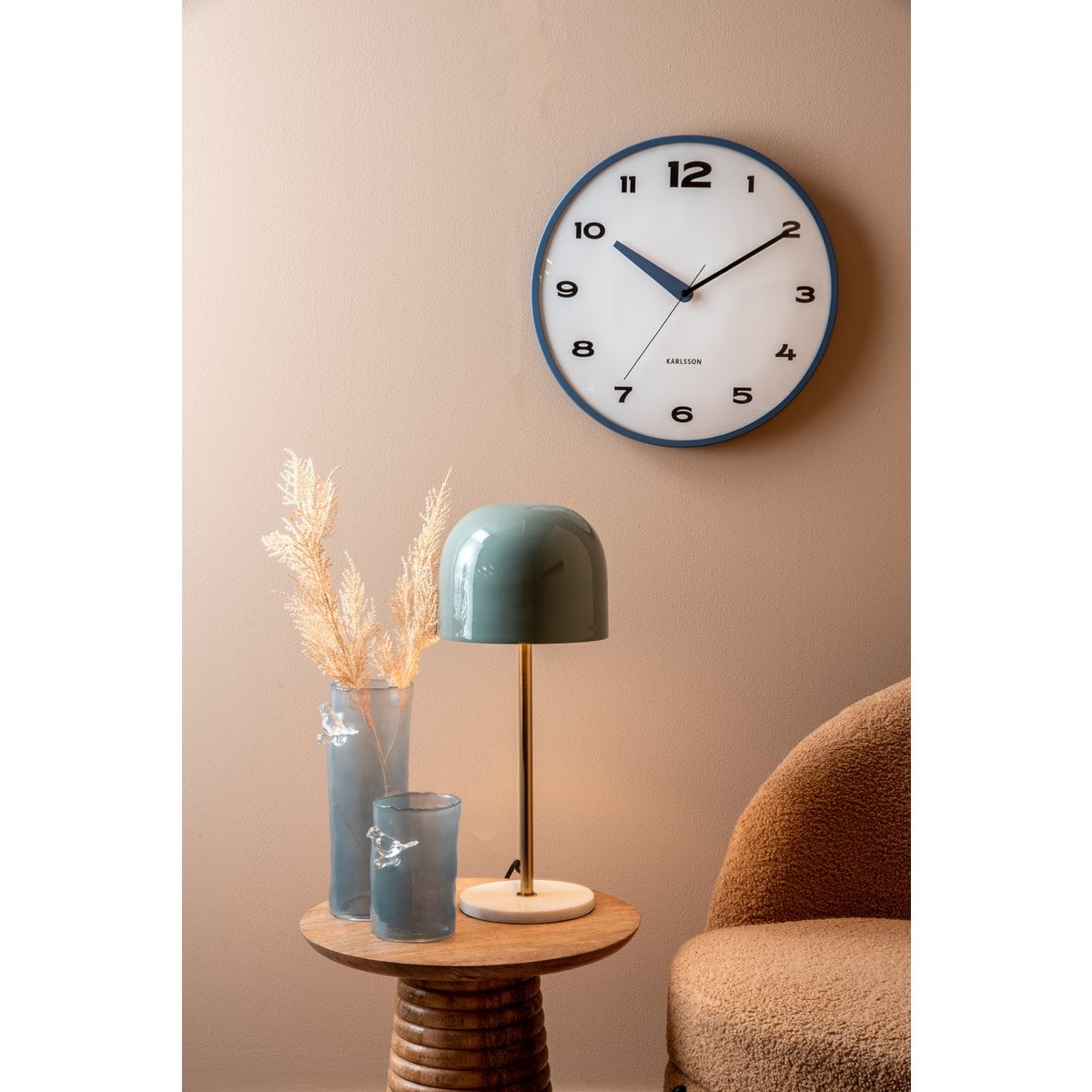 Wanduhr Brisk Dome