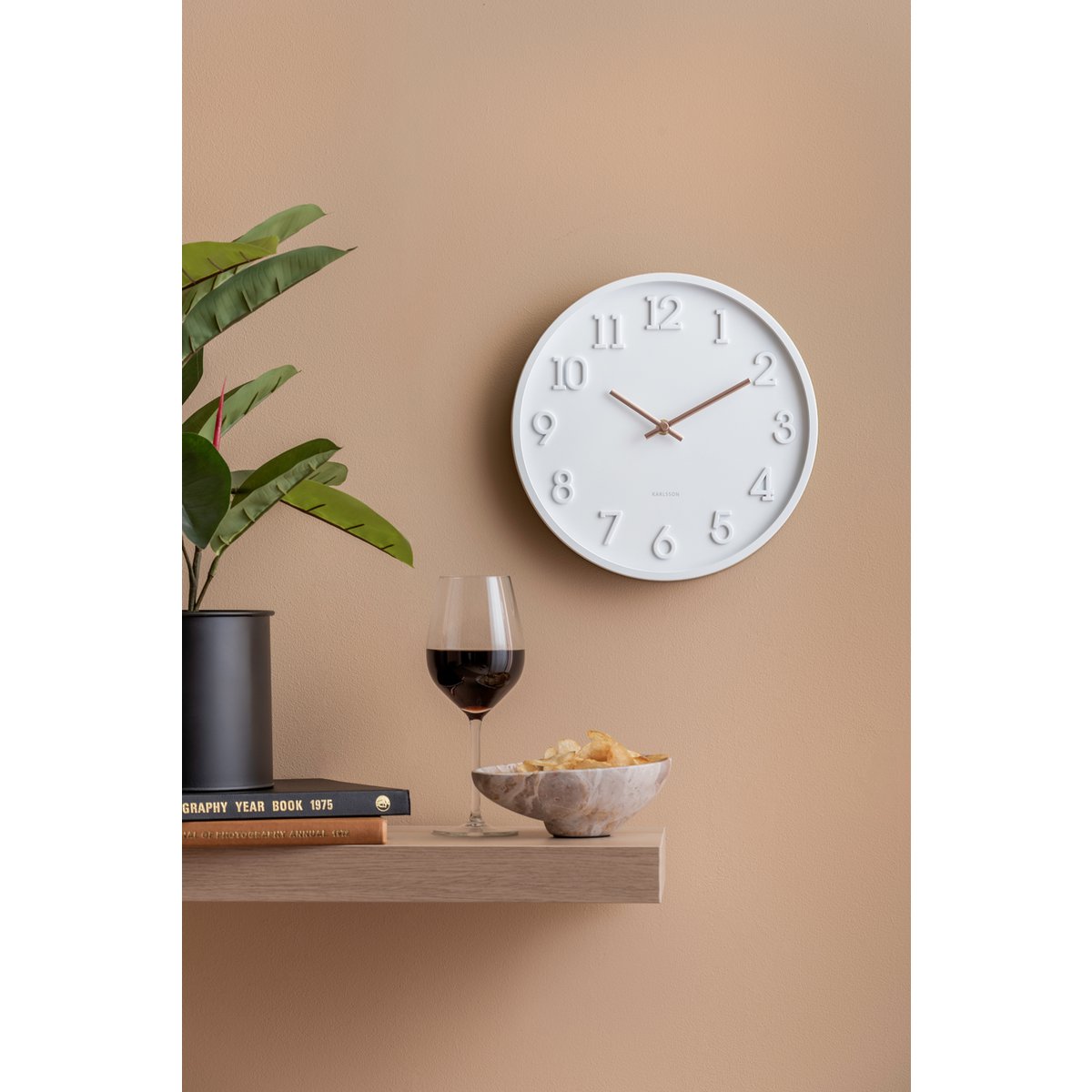 Wanduhr Calma
