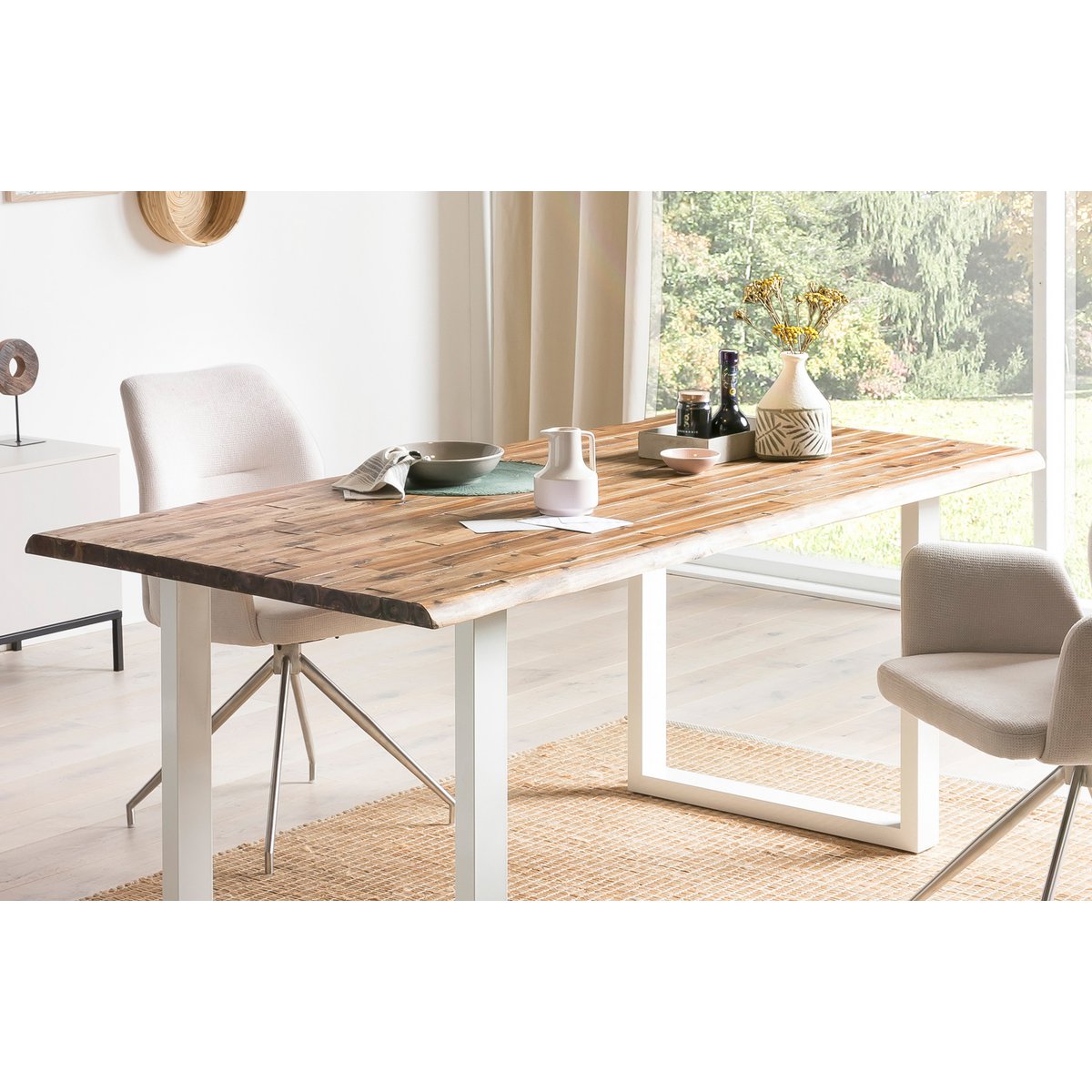Dining group 5 pieces 160x90 cm