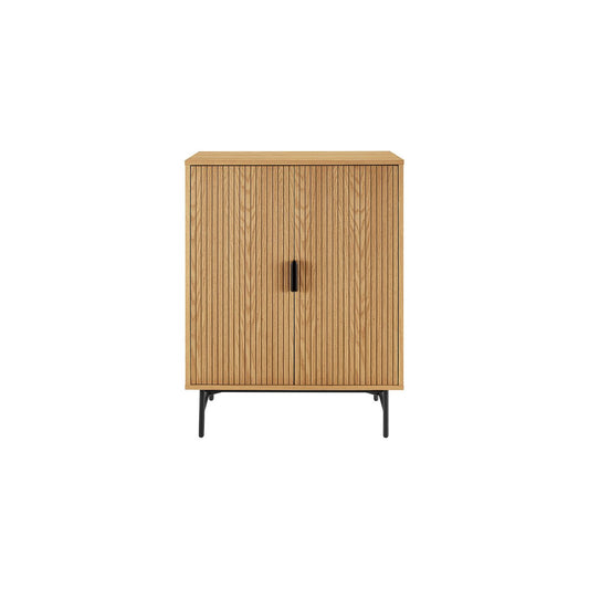 Kommode 80 cm Eiche Echtholzfurnier
