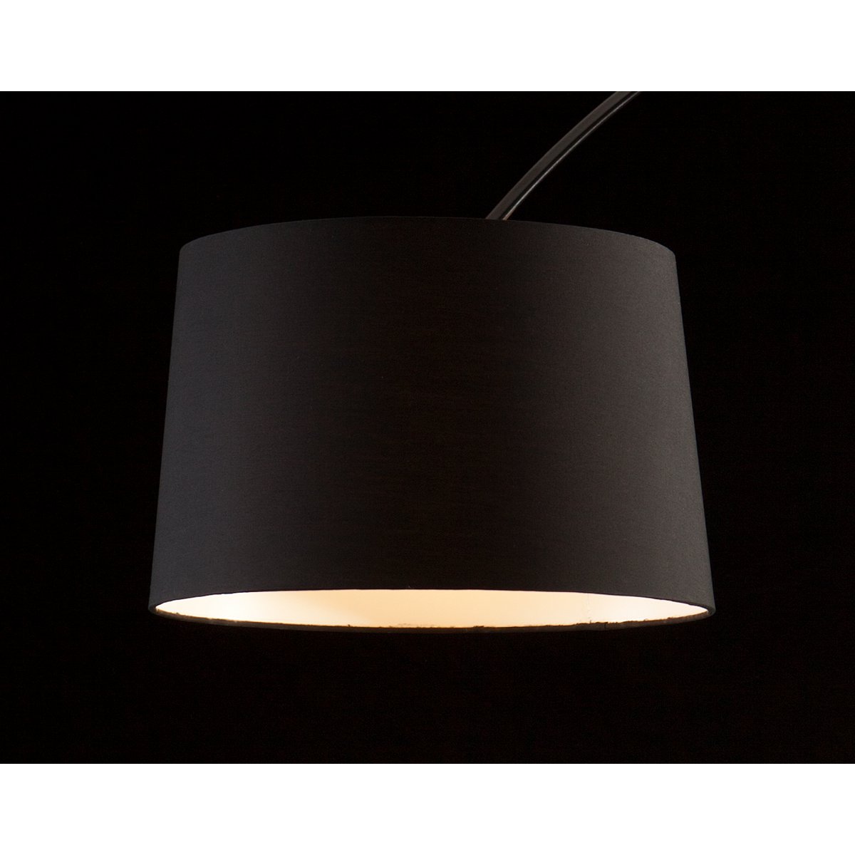 Arc lamp 205 cm black