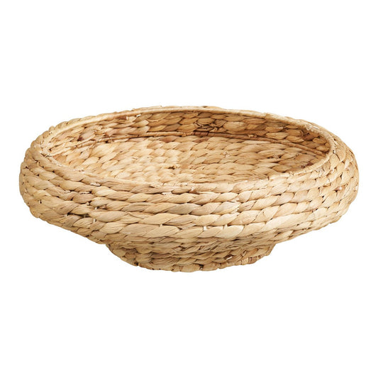 Frellesvig Tablett, Wasserhyazinthe, natur, ø40x12cm