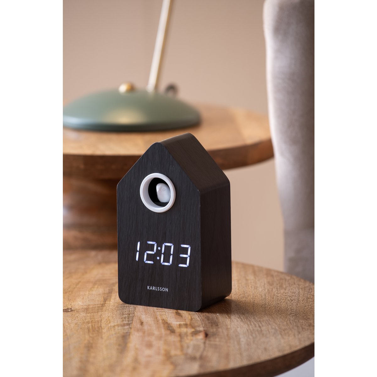 Wecker Kuckuck LED