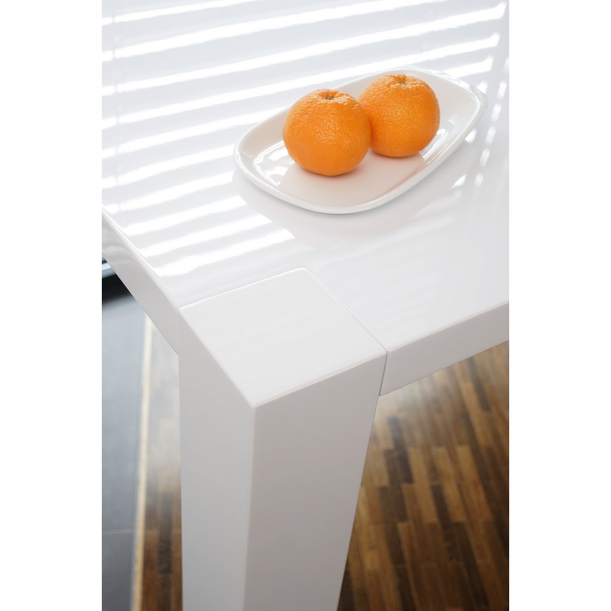 Dining table 200x100x76 cm white