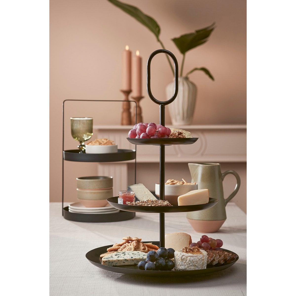 Etagere Schwarz