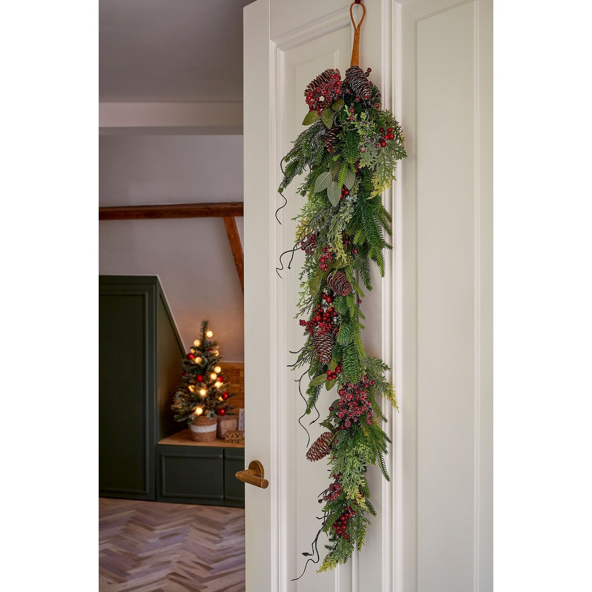 Weihnachtsgirlande Bodi Red