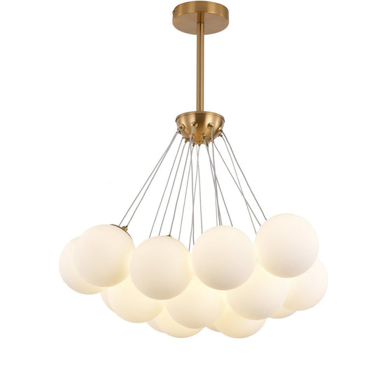 Hängelampe Emily Weiß 65cm