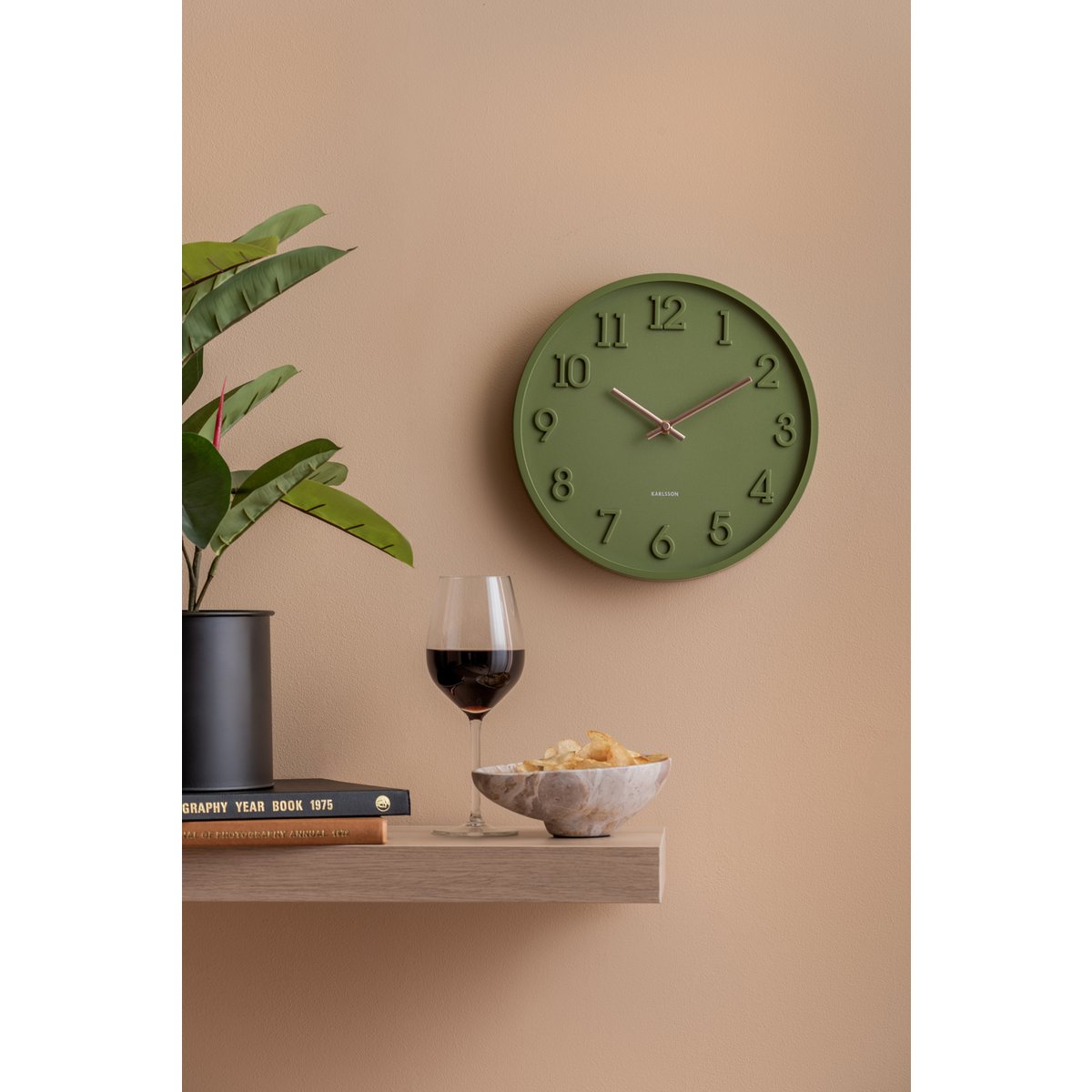 Wanduhr Calma
