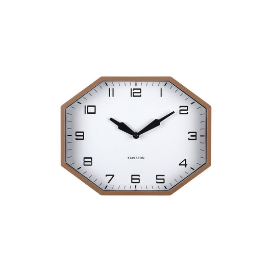 Wanduhr Modern Factory Octagon