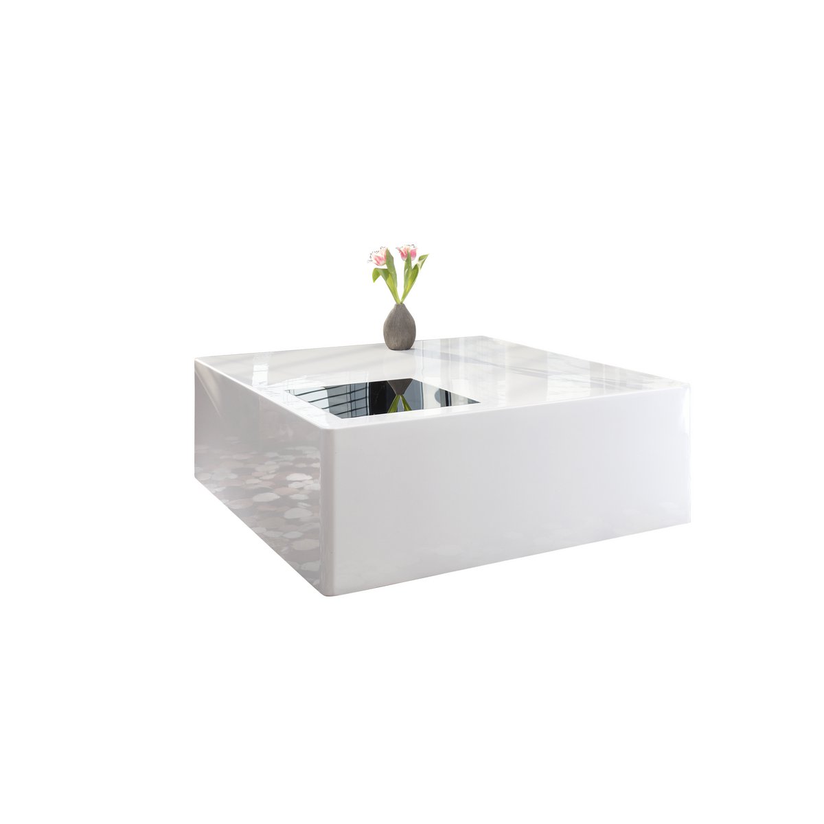 Coffee table 100x100x45 cm white