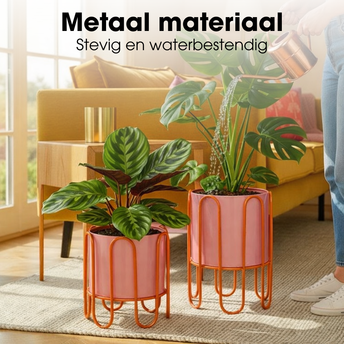 Blumentopf in Dione Pink
