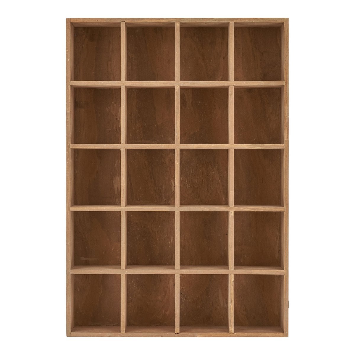 Moss Wandregal – Naturbraun, Kiefernholz, 44 x 10 x 63 cm