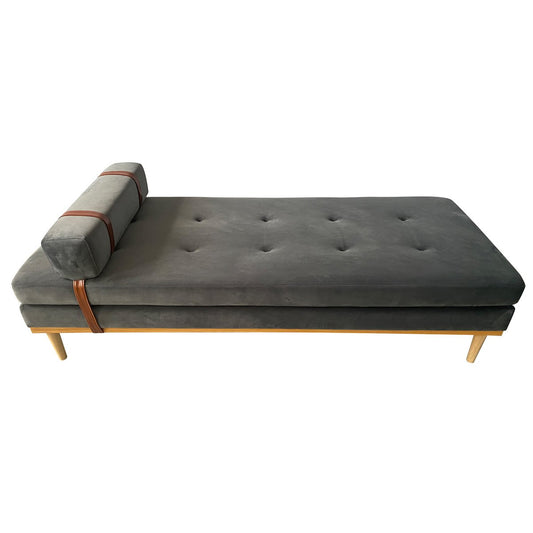 Daybed velvet grey