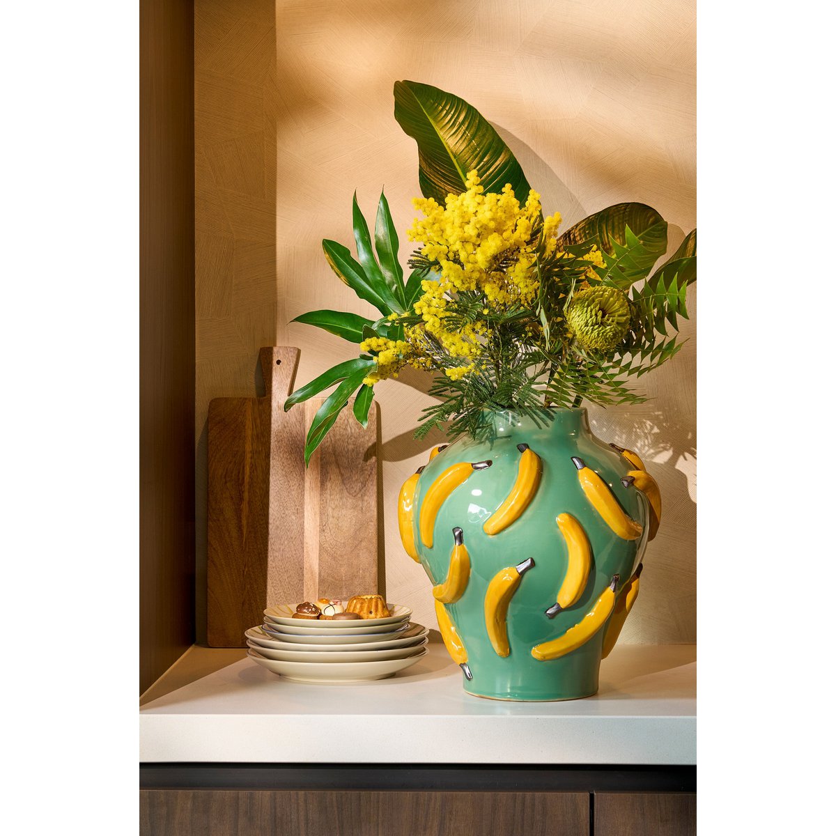 Vase Moza Hellgrün