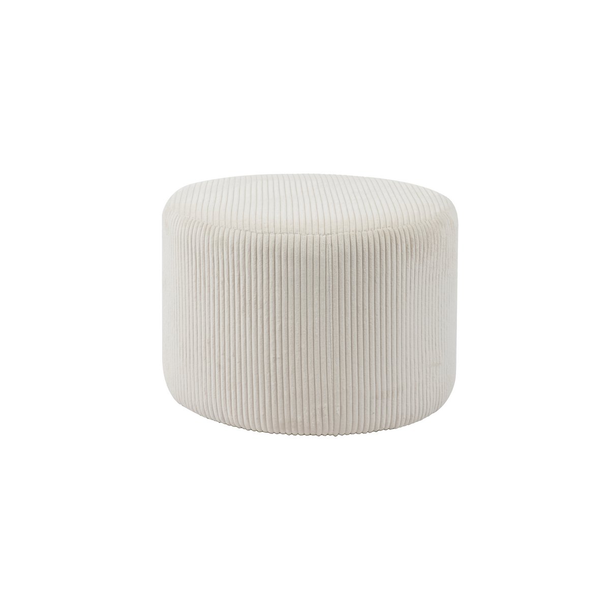 Sitzhocker Ø55 cm Beige