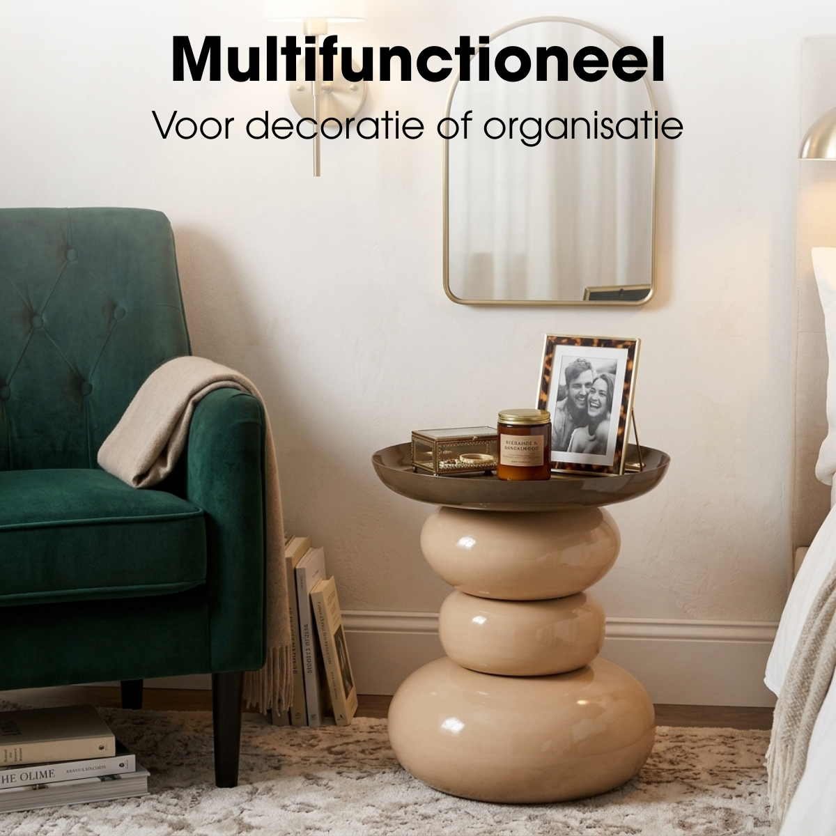 Beistelltisch Zita Creme