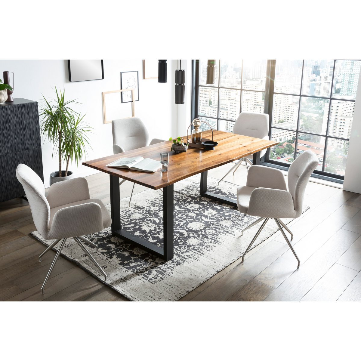 Dining table 120x80x77 cm