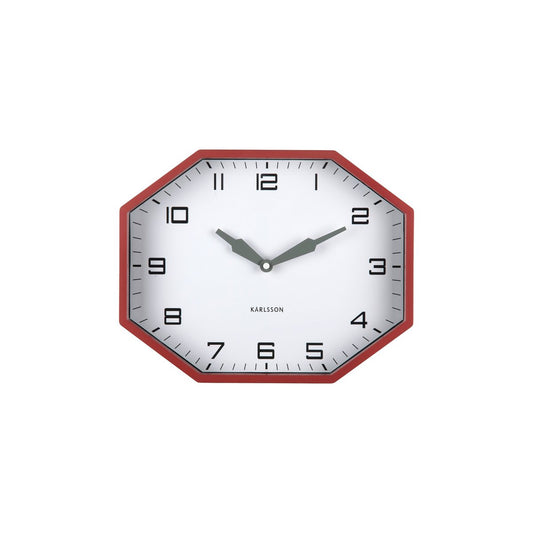 Wanduhr Modern Factory Octagon