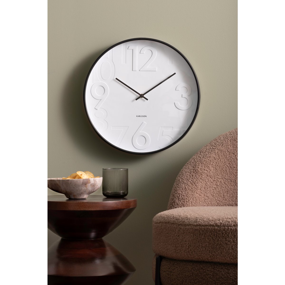 Wanduhr Fasten