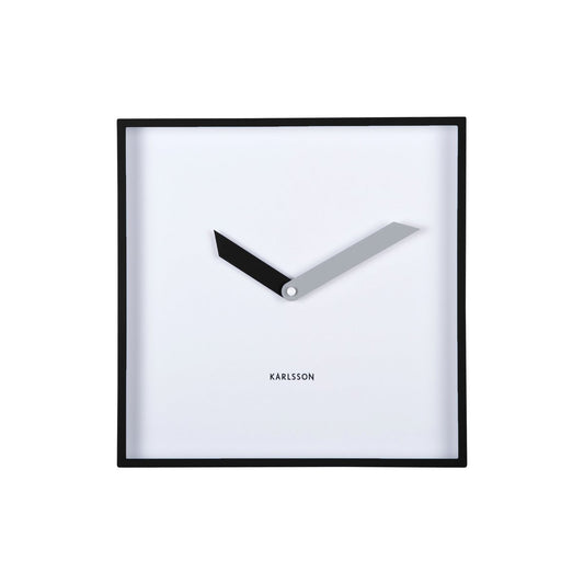 Wanduhr Cooles Retro-Quadrat