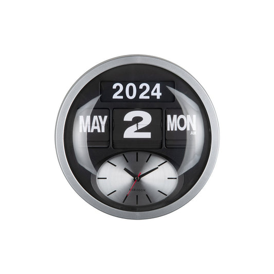 Wanduhr Round Flip