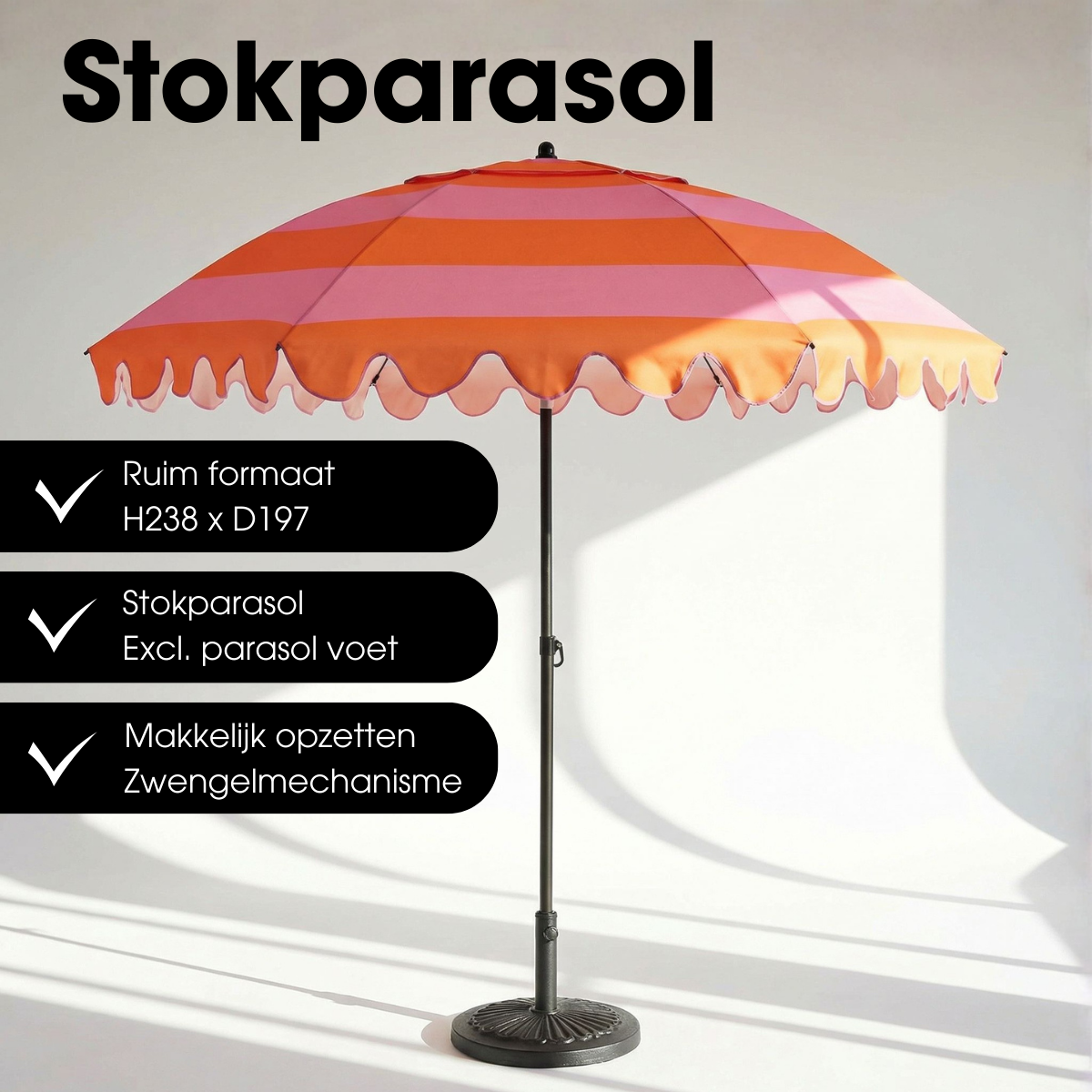 Sonnenschirm Orange