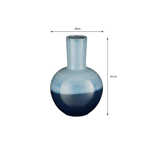 Vase Holm Blau