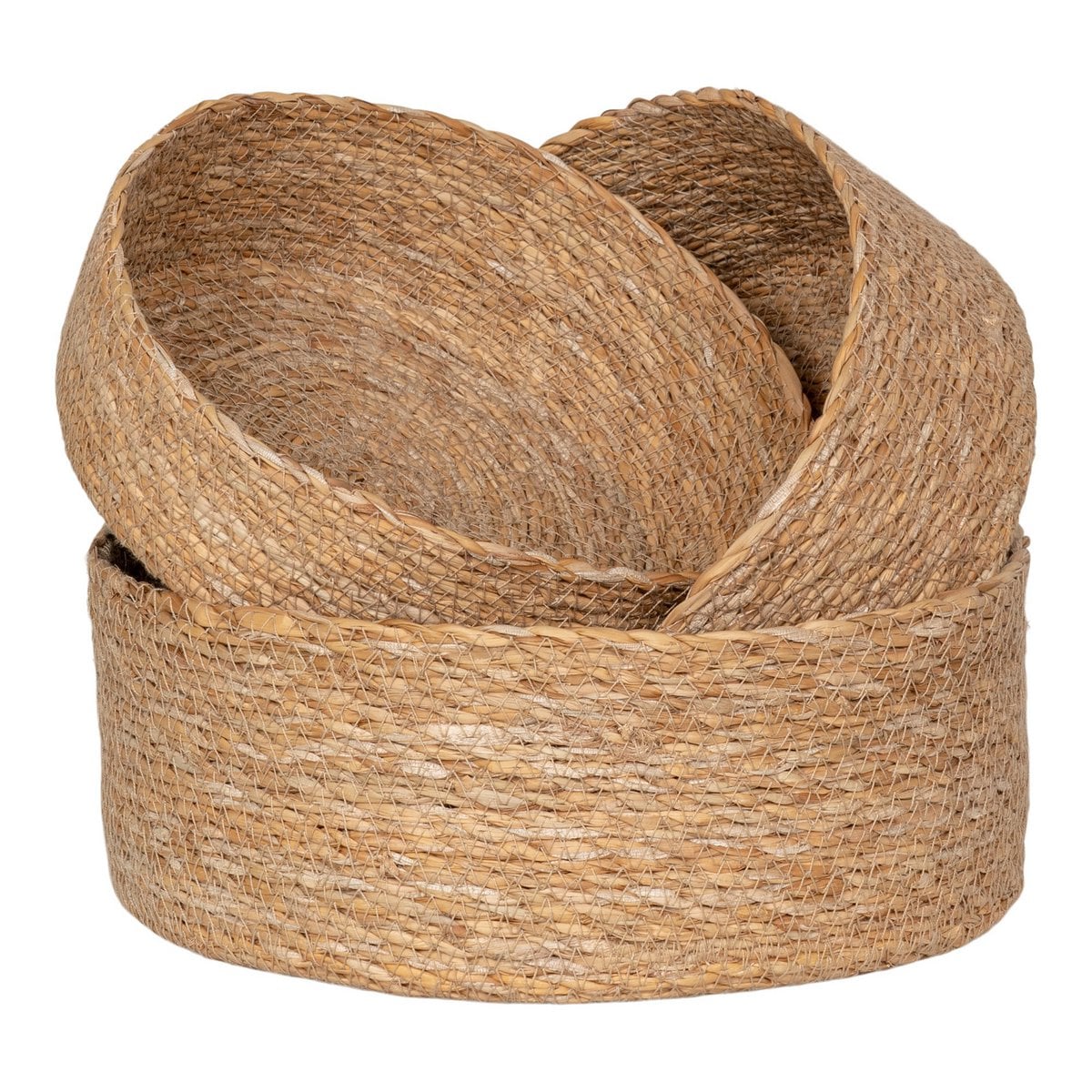 Batam Basket - Korb, Seegras, natur, 3er-Set