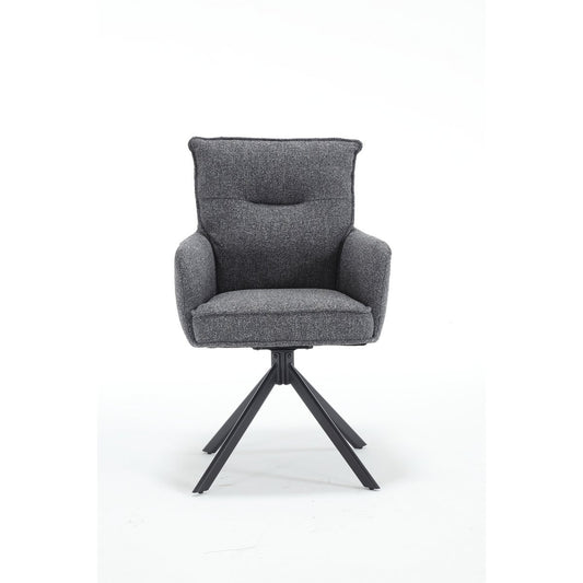 Armchair structural fabric anthracite