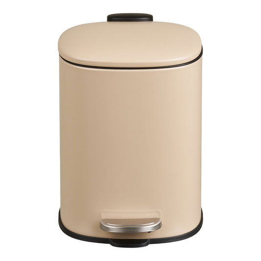 Lodi Treteimer mit Absenkautomatik, Metall, Beige, 3l
