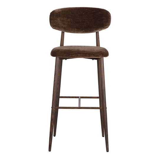 Japandi Bar Stuhl Umber (Set von 2)