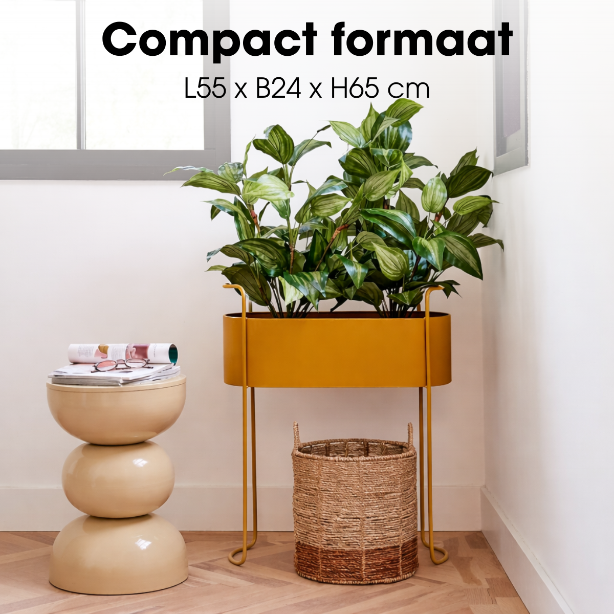 Blumentopf in Moritz Brown