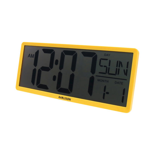 Wand-/Tischuhr Retro LCD