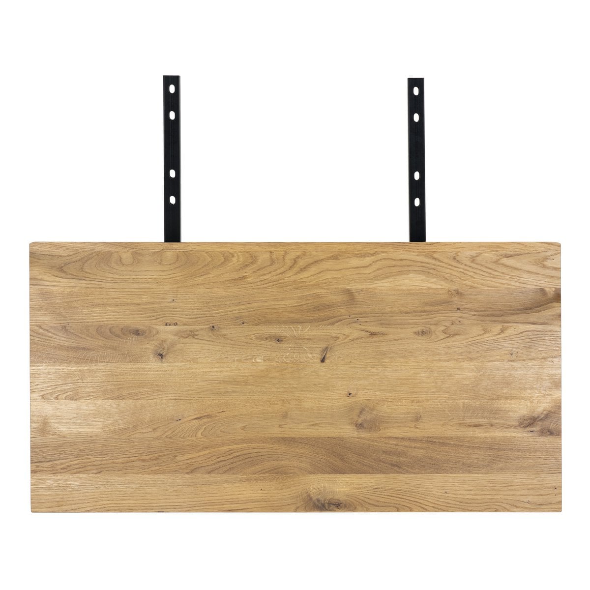 Verlängerungsplatten für Montpellier-Tisch – Natur, Eiche/Stahl, 95 x 50 x 4 cm – 2er-Set