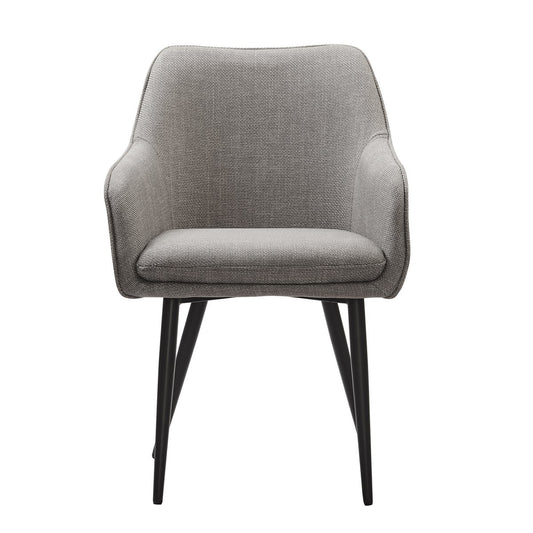 Dining room chair structural fabric taupe