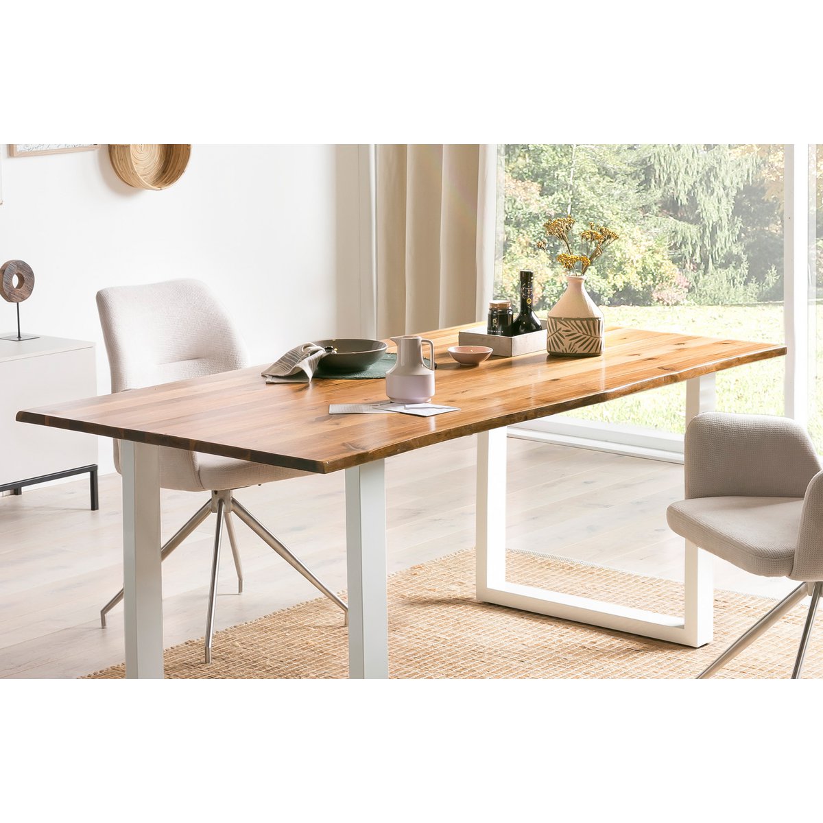 Acacia dining table 120x80 cm