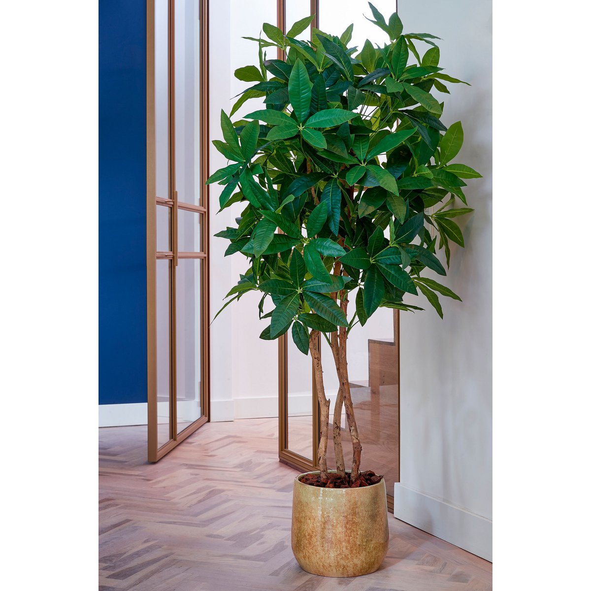 Künstliche Pflanze Monstera grün