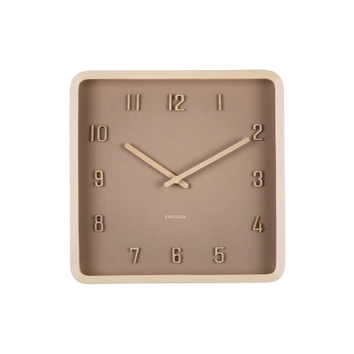 Wanduhr Nervadura Quadrat