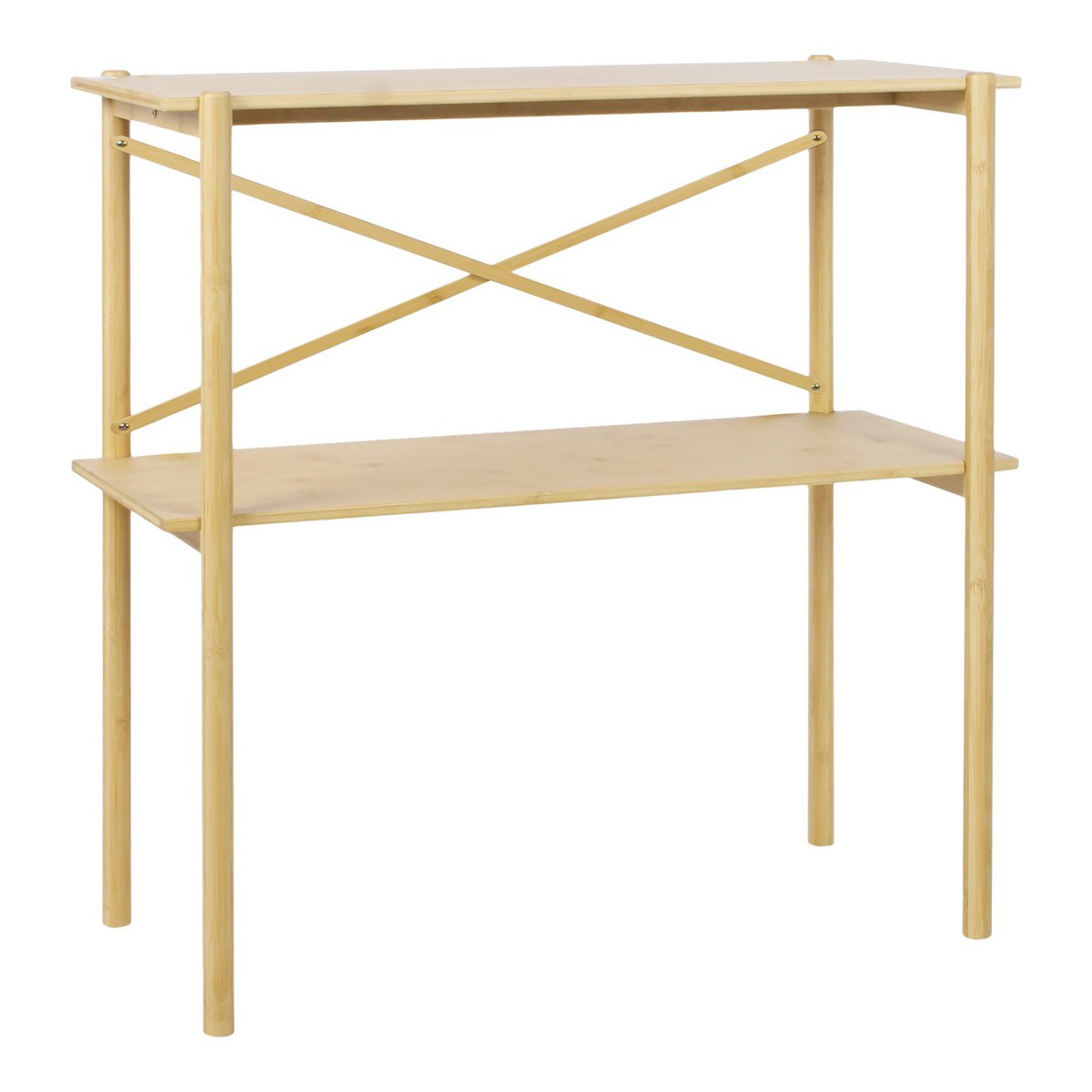 Manaus Konsolentisch – Natur, Bambus, 83 x 32 x 80,5 cm
