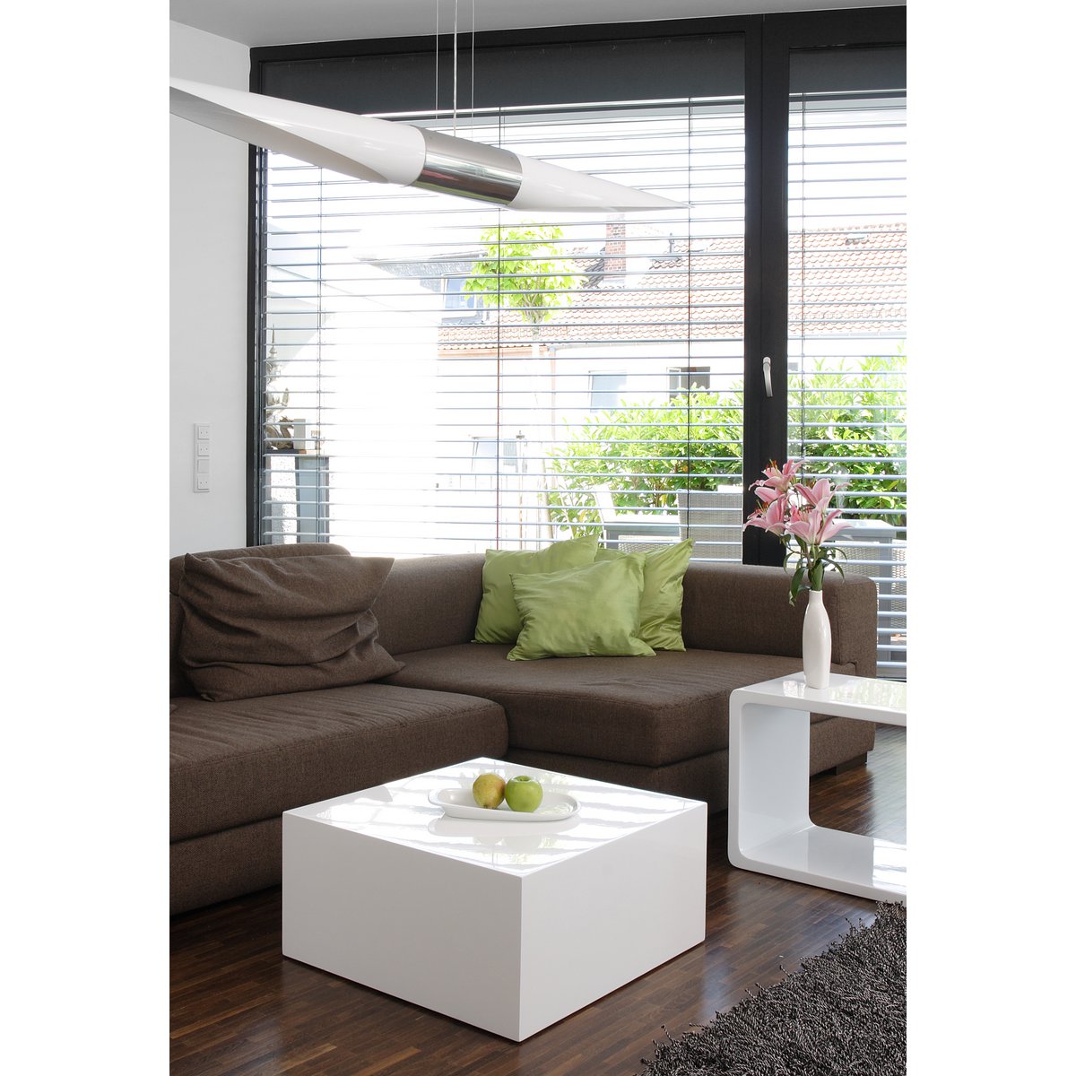 Coffee table 60x60x30cm white
